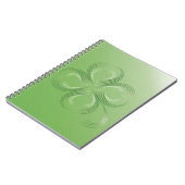 4つの葉のクローバー ノートブック (左側)