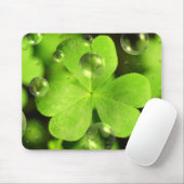 4つの葉のクローバー マウスパッド (マウス)