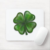 4つの葉のクローバー マウスパッド (マウス)