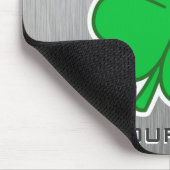 4つの葉のクローバー; 金属一見 マウスパッド (コーナー)