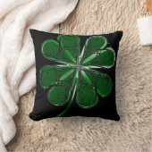 4つの葉の運 クッション (ブランケット)