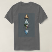 4つの要素1 Tシャツ (デザイン正面)