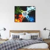 4つの要素 キャンバスプリント (インサイチュ (寝室))