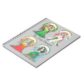 4つの要素-ノート ノートブック (左側)