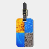 4つの要素 ラゲッジタグ (正面縦)