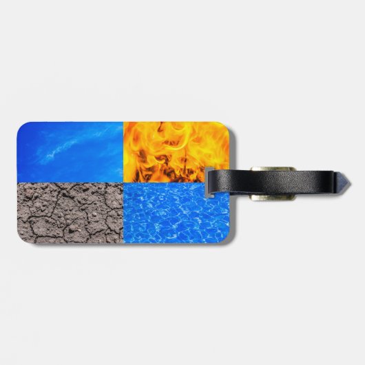 4つの要素 ラゲッジタグ (裏面横)