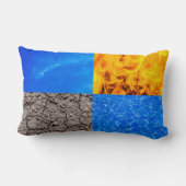 4つの要素 ランバークッション (裏面)