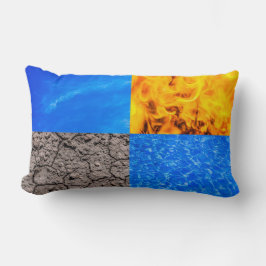 4つの要素 ランバークッション