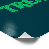 4つの言語に堪能：座る、滞在、ポー&トリート ポスター (コーナー)