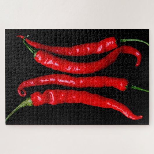 4つの赤いチリ20x30 1014pc jpcna ジグソーパズル (横)