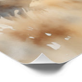 "4つの野生の口ひげ"ほこりっぽい西の水色 ポスター (コーナー)