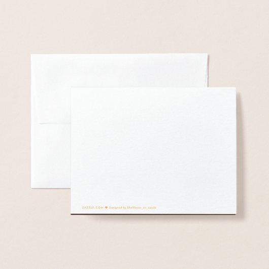 4つの金ゴールドかわいらしキャンドル陽気なクリスマス 箔カード (裏面封筒付き)