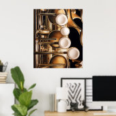 4つの鍵 ポスター (ホームオフィス)