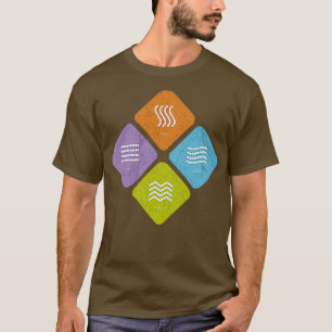 4つの霊性愛の要素 Tシャツ
