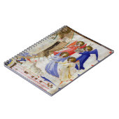 4つの音楽的な天使のds 558 f.67v St Dominic、 ノートブック (左側)