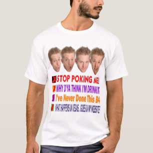 4つの頭部。 4つの引用文 Tシャツ
