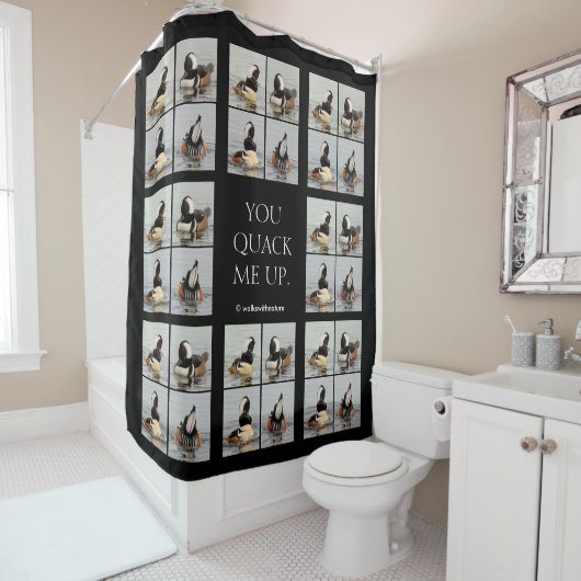 4つの顔ズオブパードメルガナーズ装飾用クッション シャワーカーテン (インサイチュ)