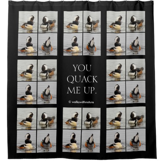 4つの顔ズオブパードメルガナーズ装飾用クッション シャワーカーテン (正面)