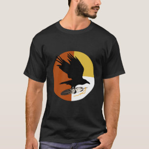4つの(鳥)ショウジョウコウカンチョウ方向 Tシャツ