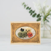 4つのBeans ポストカード (スタンド正面)