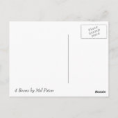 4つのBeans ポストカード (裏面)