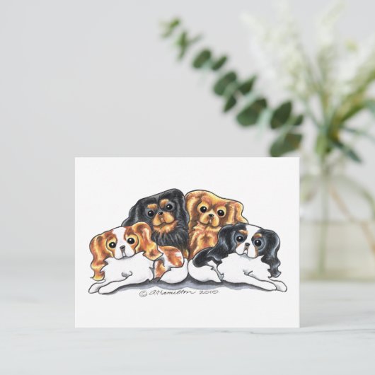 4つのCKCS ポストカード (スタンド正面)