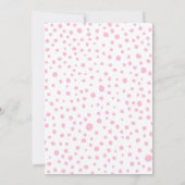 4つのTレックス恐竜に轟音4パーティー 招待状 (裏面)