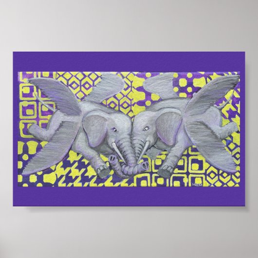 4つのWingsPhotoの拡大 ポスター (正面)