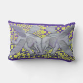 4つのWingsPhotoの拡大 ランバークッション (裏面)