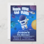 4つ星に達する – 宇宙 招待状 (正面)