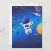 4つ星に達する – 宇宙 招待状 (裏面)