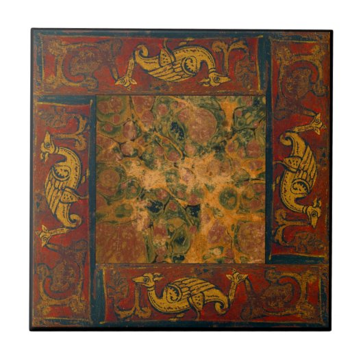 4の古代デザインのオリジナル1 タイル (正面)