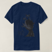 4の生物 Tシャツ (デザイン正面)