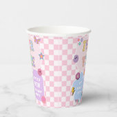 4はVibeパッ名門私立校風のチ4th誕生日パーティー 紙コップ (右)