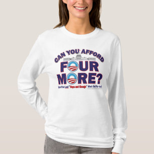 4をもっとできることができます Tシャツ