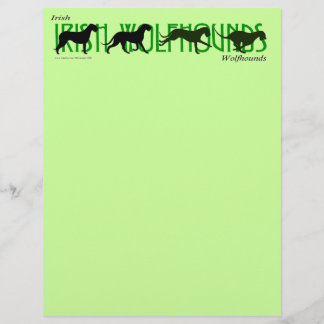 4アイリッシュウルフハウンドシルエット