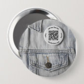 4インチラウンドバターカスタムム 缶バッジ (正面&裏面)