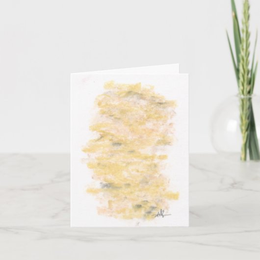 4インチx 5.6インチ折り畳みノートカード「絵を描」 招待状 (正面)