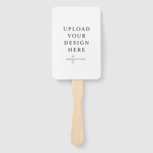 4インチx 6インチファン結婚式 プログラム ハンドファン