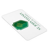 4インチx 6インチSJV公式ロゴフレキシブルフォトマグネット マグネット (右側)