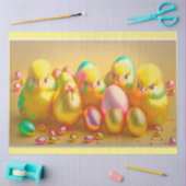 4イースターチキンコレクション 薄葉紙 (クラフト)
