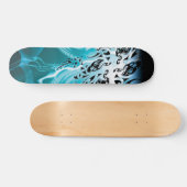 4ウインズマオリデザインスケートボードデッキ スケートボード (横)