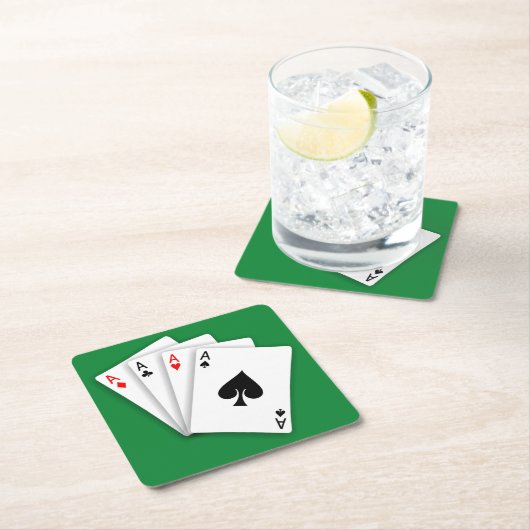 4エースコースターセット スクエアペーパーコースター (インサイチュ)