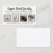 4カスタマイズ枚の製品写真付き名刺 名刺 (正面/裏面)