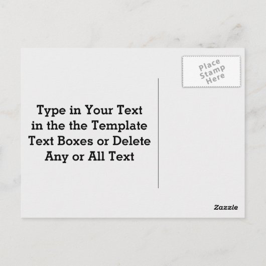 4カスタムつの文字箱を持つ野球はがき ポストカード (裏面)