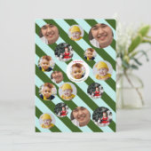 4カスタム写真🎄フェスティバルクリスマス 招待状 (スタンド正面)