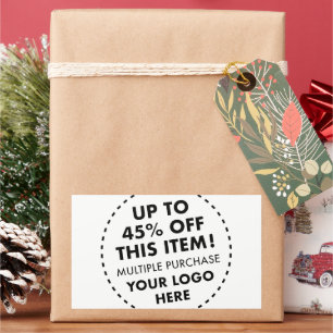 4カスタム大ステッカー45%オフ一括買割引 長方形シール