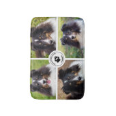 4カスタム枚ペット写真コラージュテンプレート&文字 バスマット (正面縦)