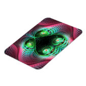 4カラフル目抽象芸術 マグネット (左側)