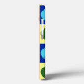 4カラーアートポップ・アートのサッカーヘルメット Case-Mate iPhoneケース (裏面 / 左)